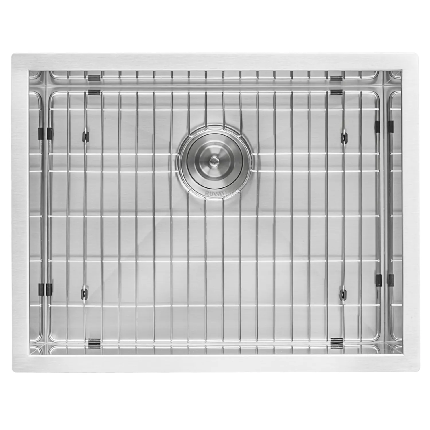 Best RVU6121 21" x 18" x 12" Deep Undermount 16 Gauge Stainless Steel Laundry Utility Sink Stainless Steel Sinks|Single Bowl Sinks