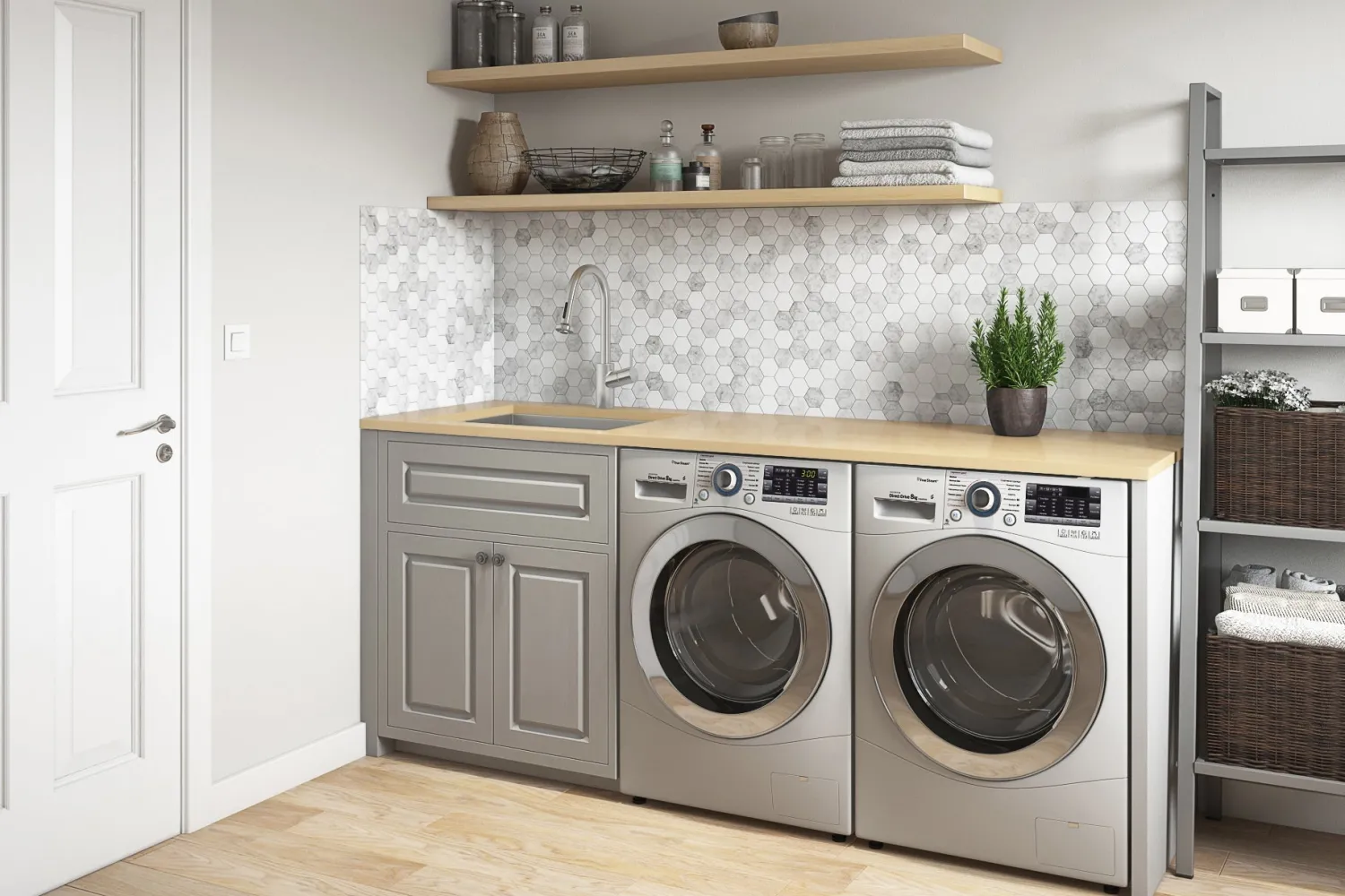 Best RVU6121 21" x 18" x 12" Deep Undermount 16 Gauge Stainless Steel Laundry Utility Sink Stainless Steel Sinks|Single Bowl Sinks