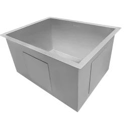 Best RVU6124 24" x 18" x 13" Deep Undermount 16 Gauge Stainless Steel Laundry Utility Sink Stainless Steel Sinks|Single Bowl Sinks
