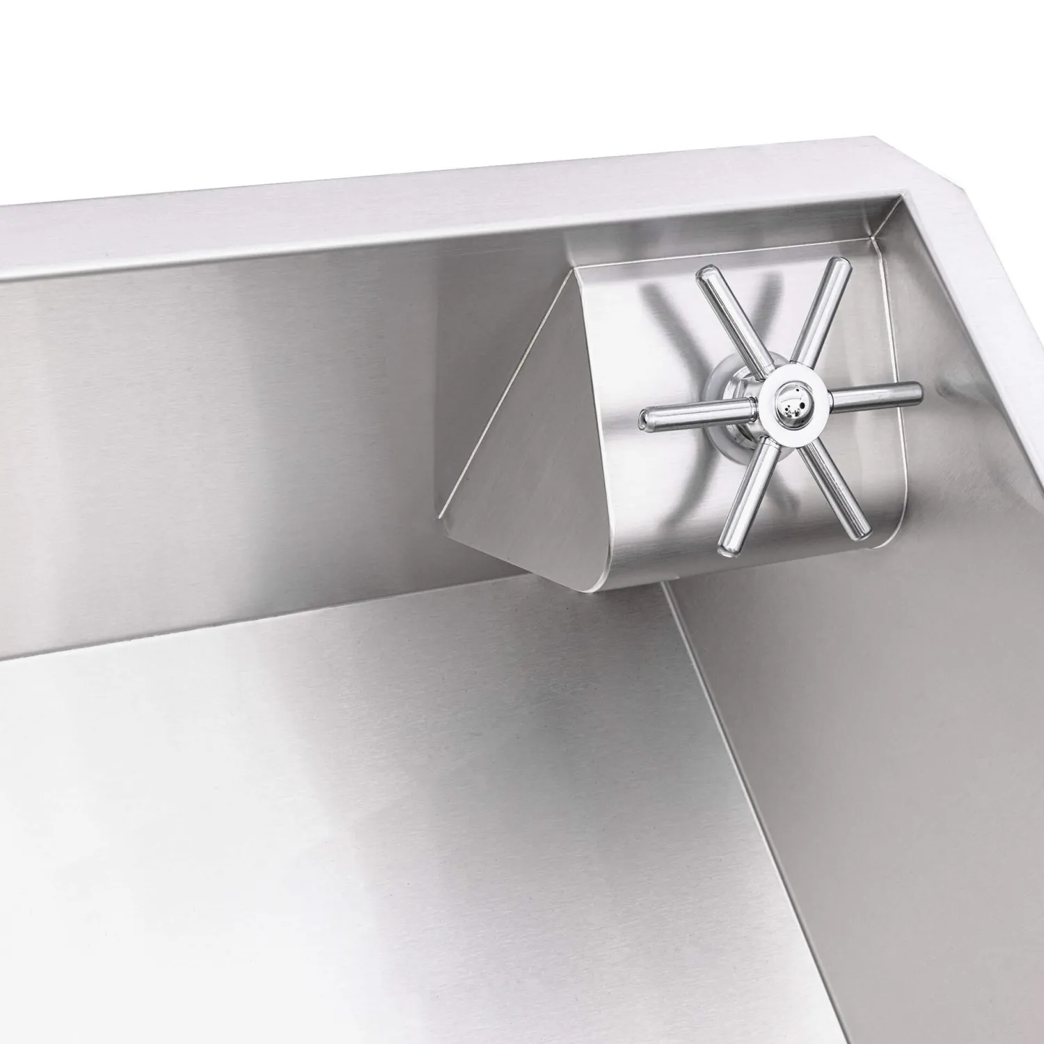 Sale 33" Single Bowl Kitchen Sink with Glass Rinser Stainless Steel Sinks|Single Bowl Sinks