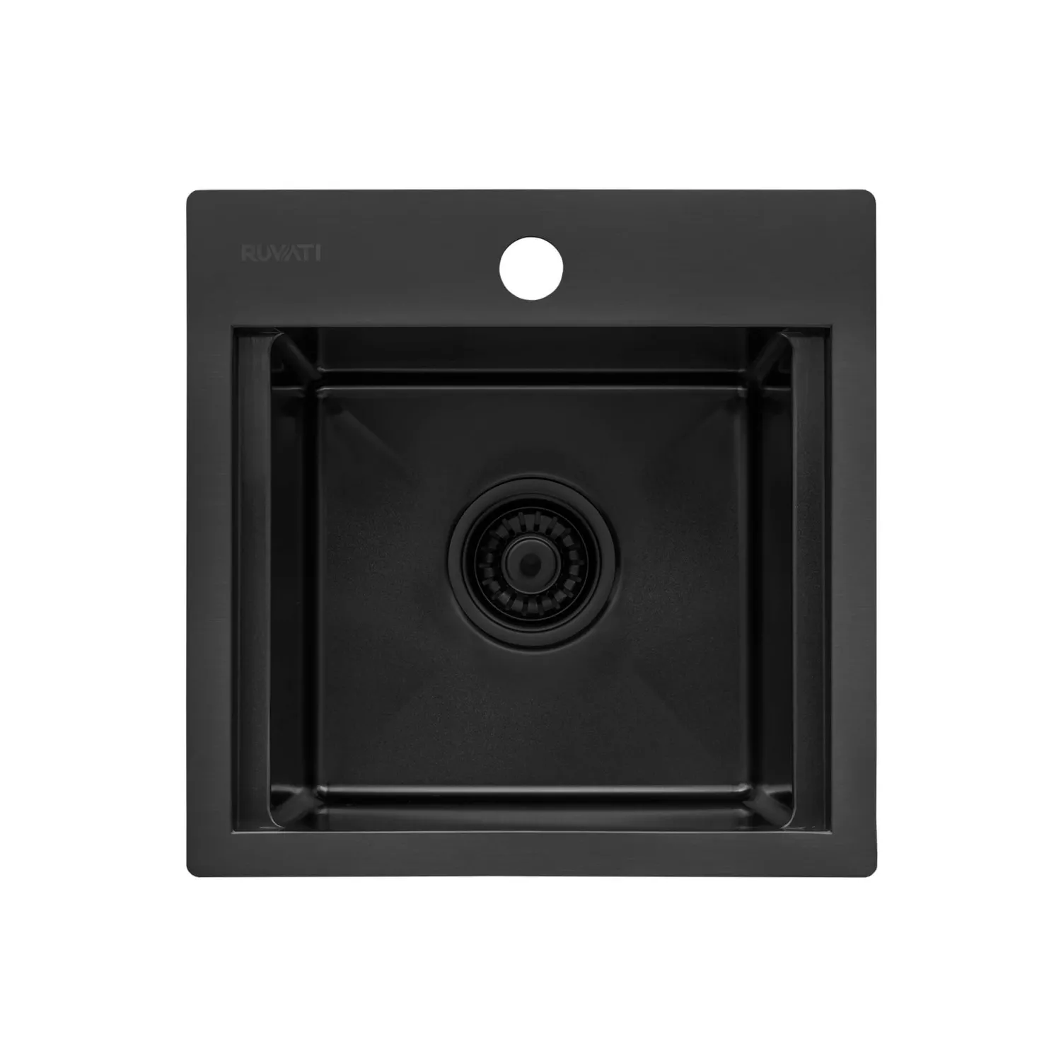 Outlet 15" Topmount Gunmetal Stainless Steel Workstation Bar Sink Gunmetal, Brass, & Gold|Bar / Prep Sinks