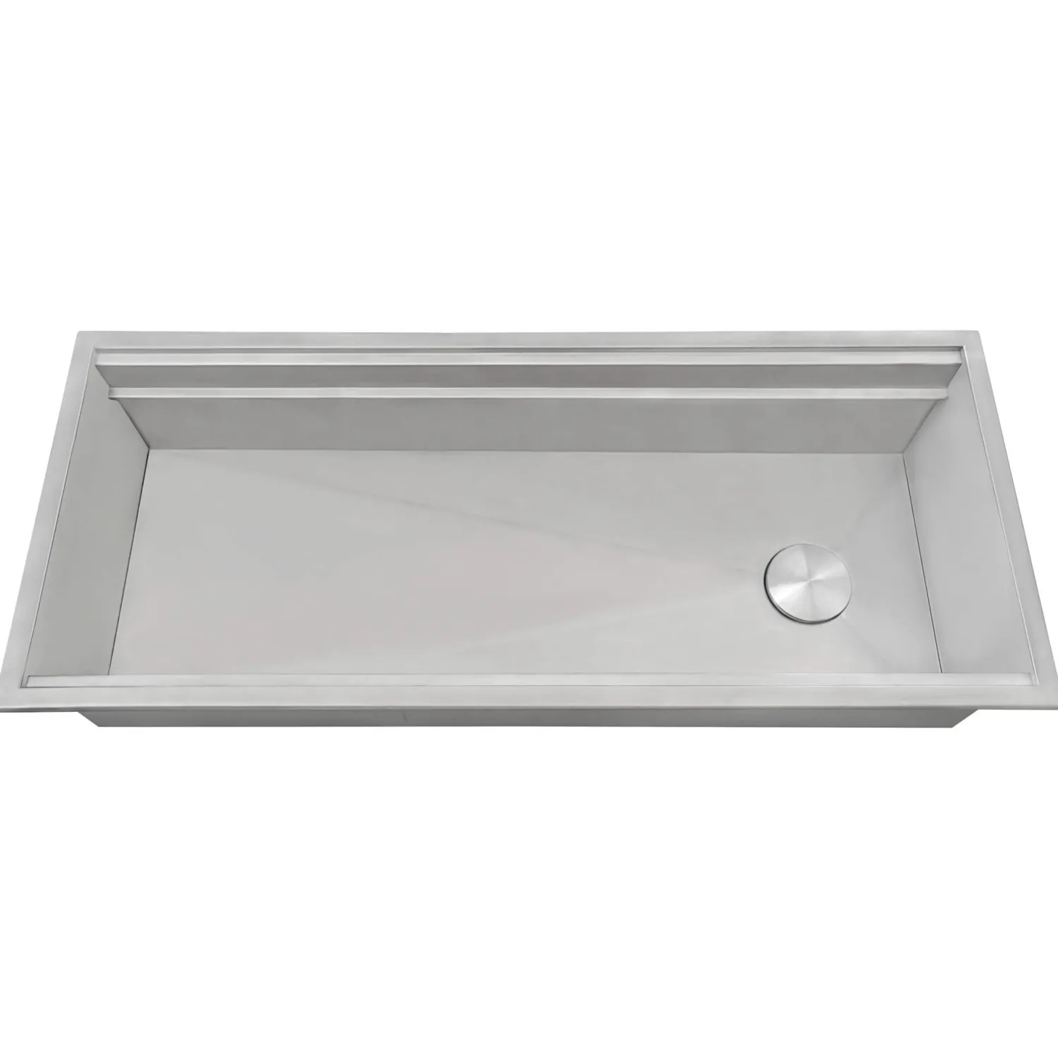 Hot 45" Topmount Two-Tiered Workstation Kitchen Sink Drop-In / Top Mount Sinks|Single Bowl Sinks