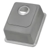 Outlet 15" Undermount Bar Prep 16 Gauge Stainless Steel Kitchen Sink Stainless Steel Sinks|Single Bowl Sinks