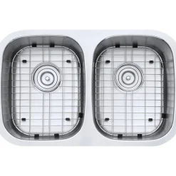 New 29" Undermount 50/50 Double Bowl 16 Gauge Stainless Steel Kitchen Sink Stainless Steel Sinks|Double Bowl Sinks