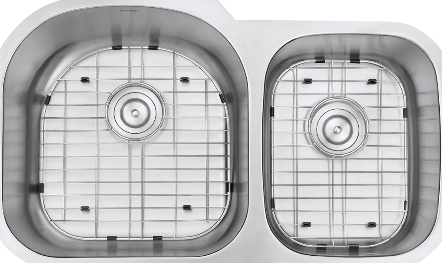 Sale 34" Undermount Double Bowl 16 Gauge Stainless Steel Kitchen Sink Stainless Steel Sinks|Double Bowl Sinks