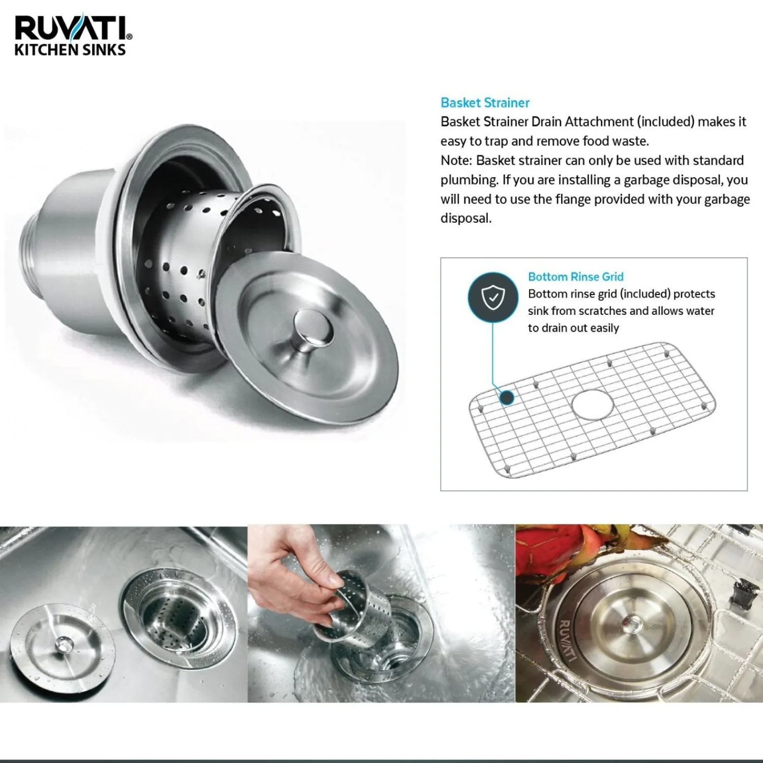 Sale 34" Undermount Double Bowl 16 Gauge Stainless Steel Kitchen Sink Stainless Steel Sinks|Double Bowl Sinks