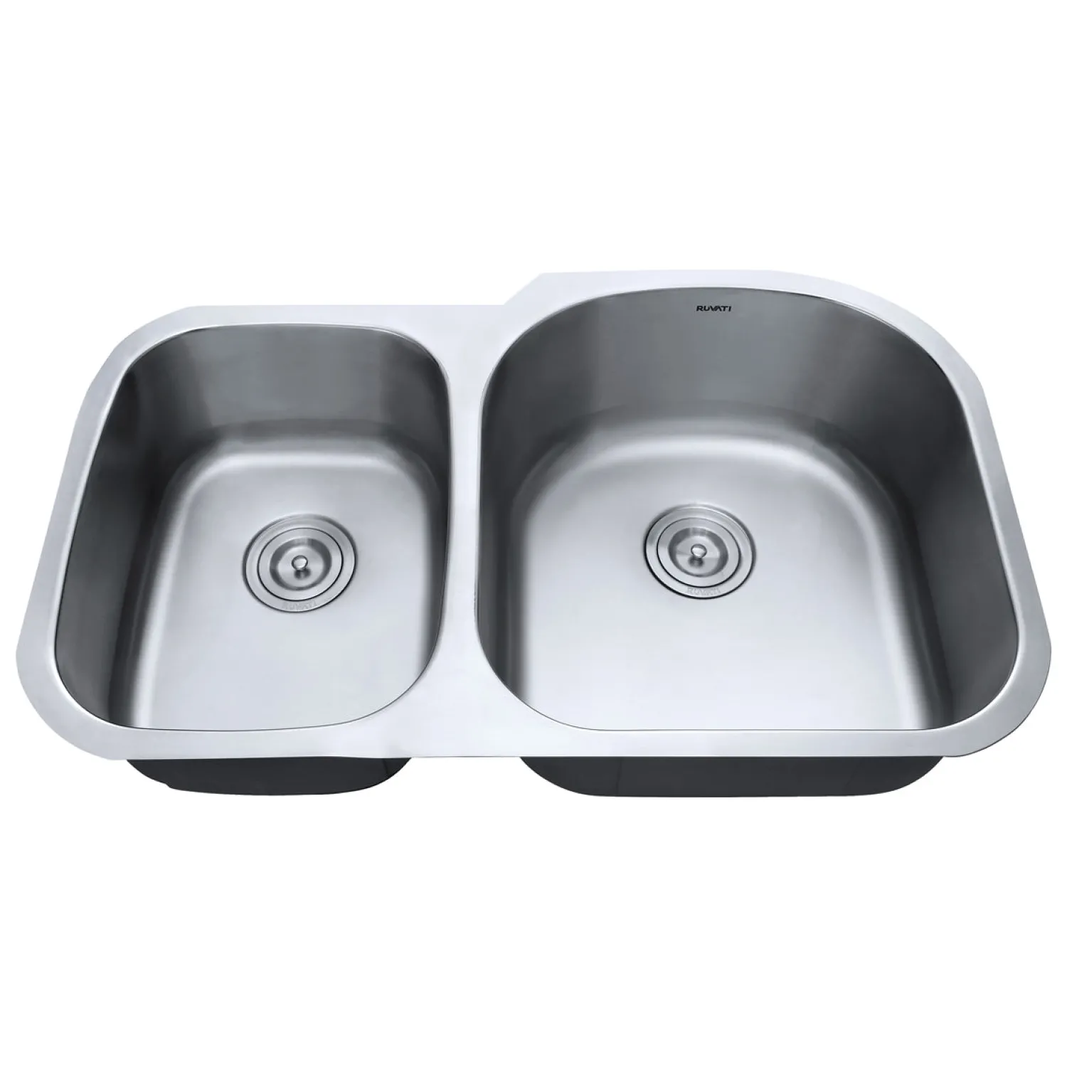 Sale 34" Undermount Double Bowl 16 Gauge Stainless Steel Kitchen Sink Stainless Steel Sinks|Double Bowl Sinks