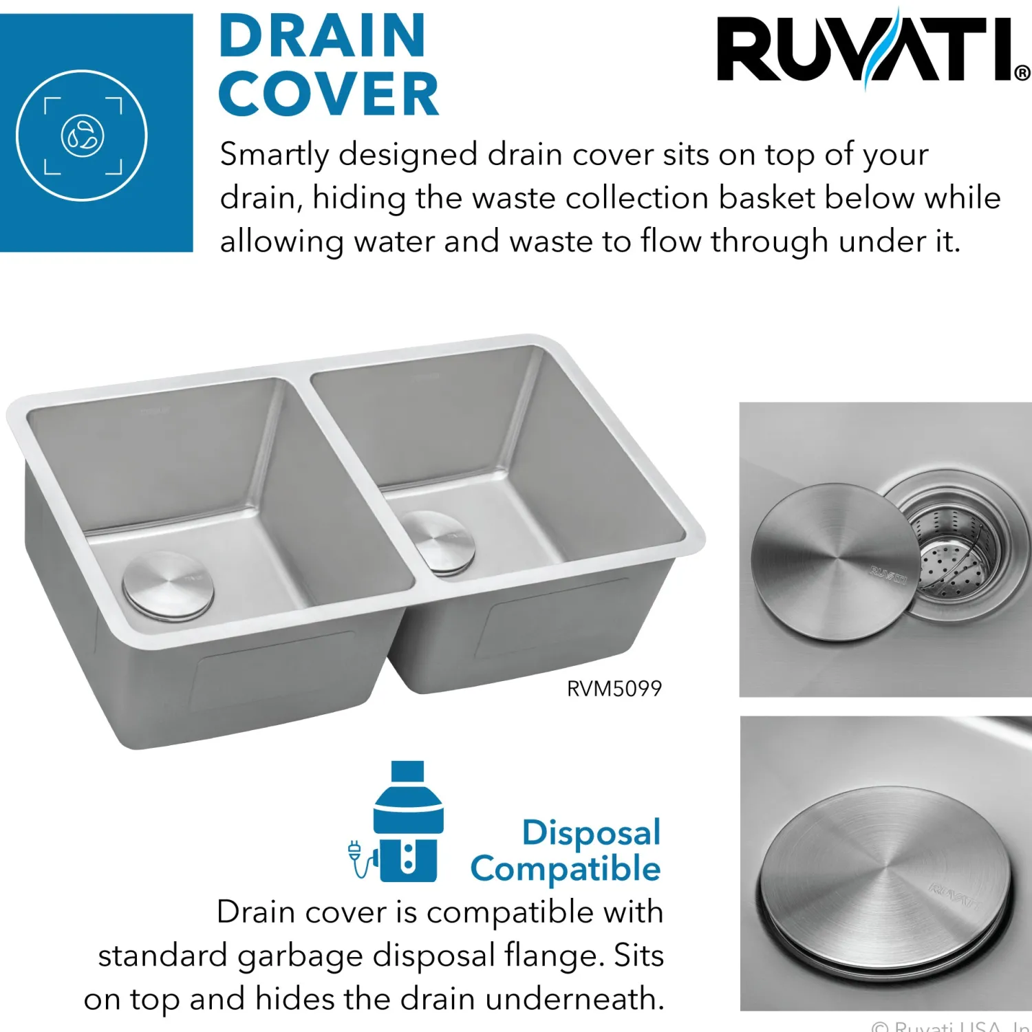 Best 31" Undermount 50/50 Double Bowl 16 Gauge Stainless Steel Kitchen Sink Stainless Steel Sinks|Double Bowl Sinks