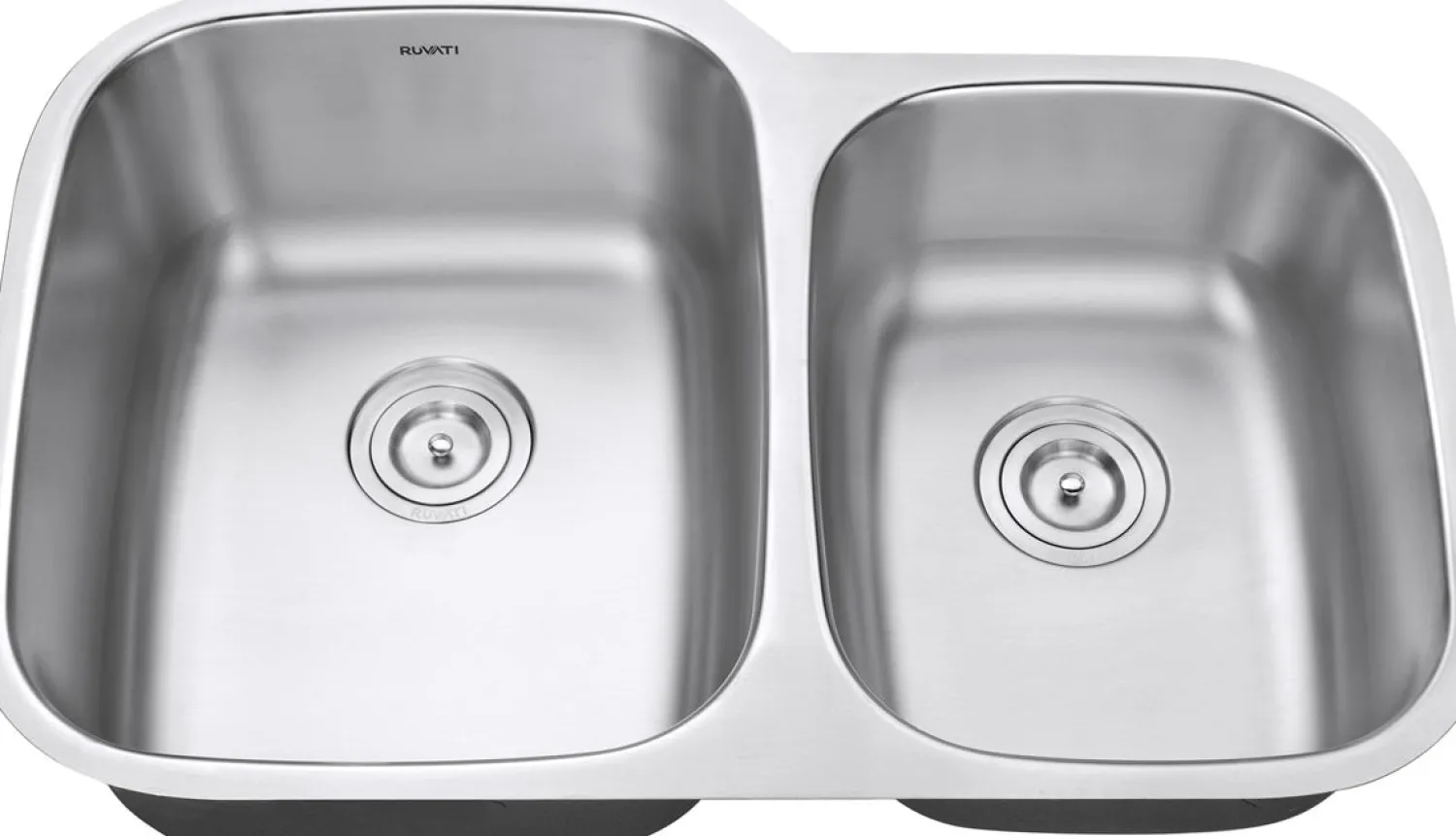 Best 32" Undermount 16 Gauge Double Bowl Stainless Steel Kitchen Sink Stainless Steel Sinks|Double Bowl Sinks