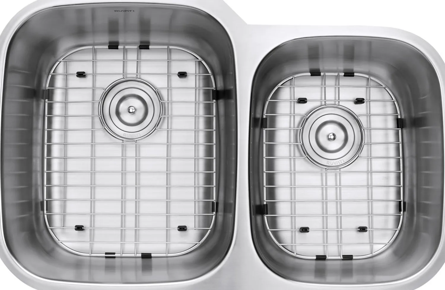 Best 32" Undermount 16 Gauge Double Bowl Stainless Steel Kitchen Sink Stainless Steel Sinks|Double Bowl Sinks