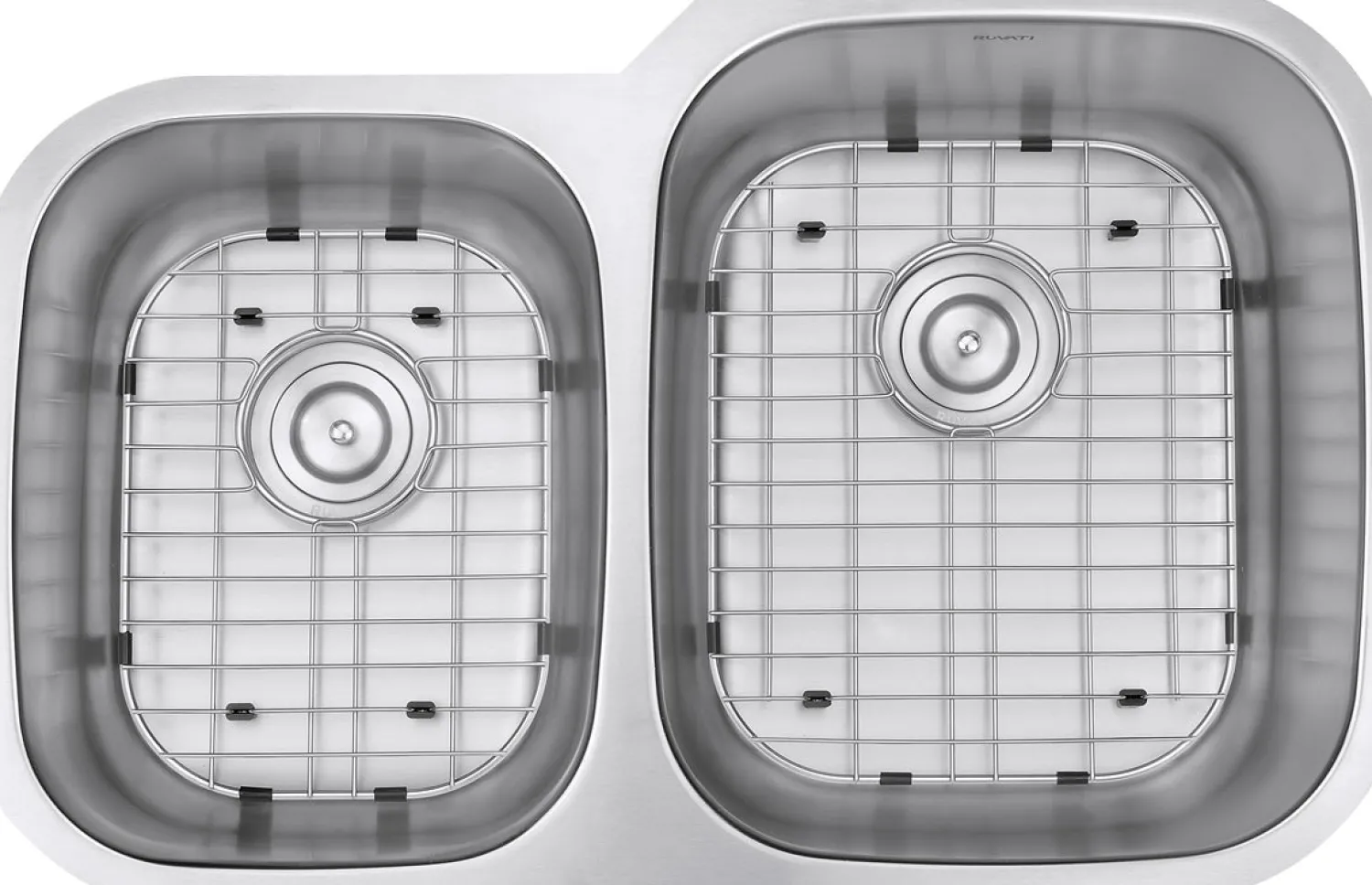 Best 32" Undermount 16 Gauge Double Bowl Stainless Steel Kitchen Sink Stainless Steel Sinks|Double Bowl Sinks
