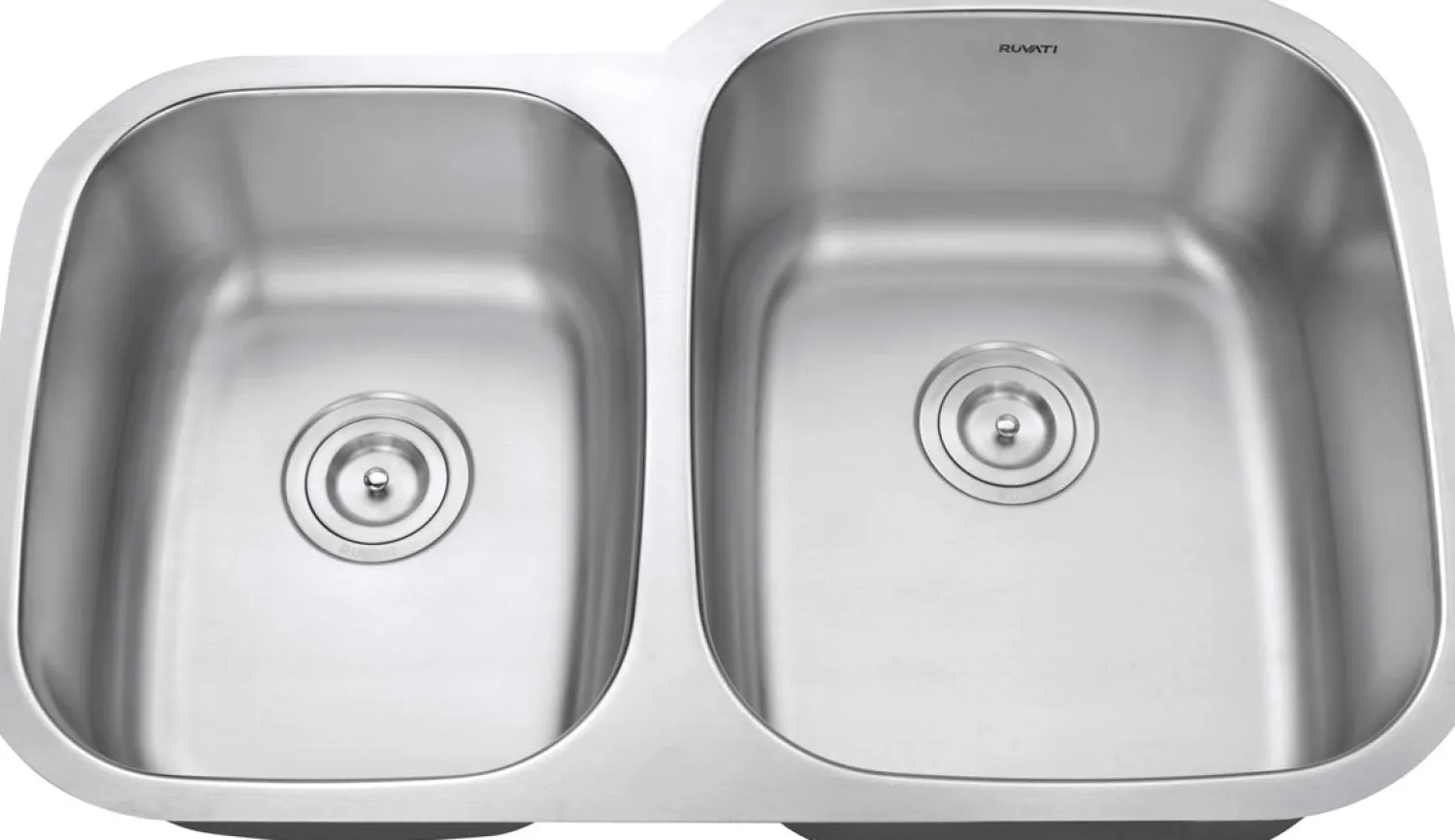 Best 32" Undermount 16 Gauge Double Bowl Stainless Steel Kitchen Sink Stainless Steel Sinks|Double Bowl Sinks