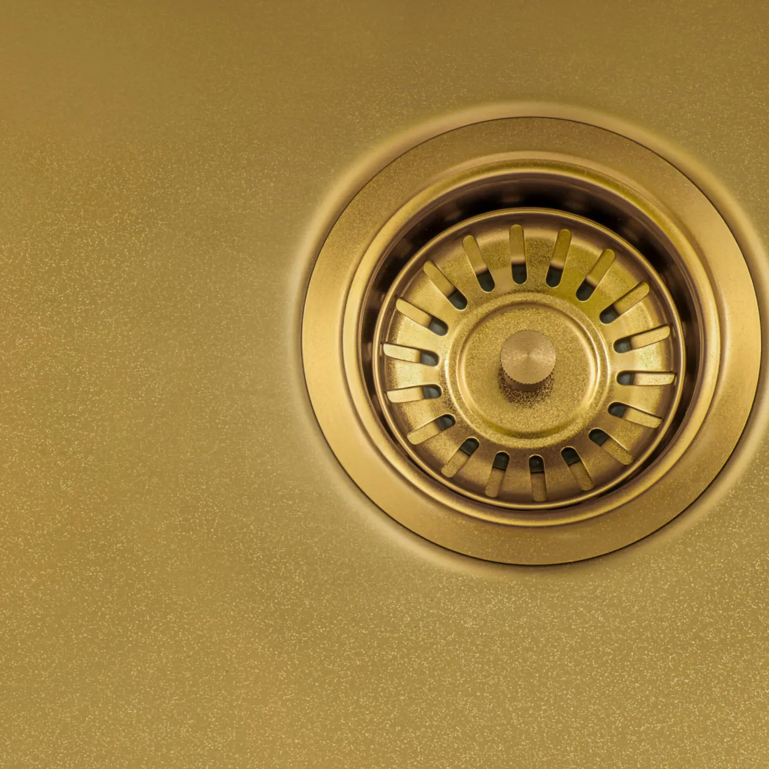 15" Undermount 16 Gauge Matte Gold Bar Prep Sink Gunmetal, Brass, & Gold|Bar / Prep Sinks