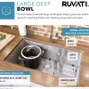 Hot 27" Undermount 16 Gauge Single Bowl Stainless Steel Kitchen Sink Stainless Steel Sinks|Single Bowl Sinks