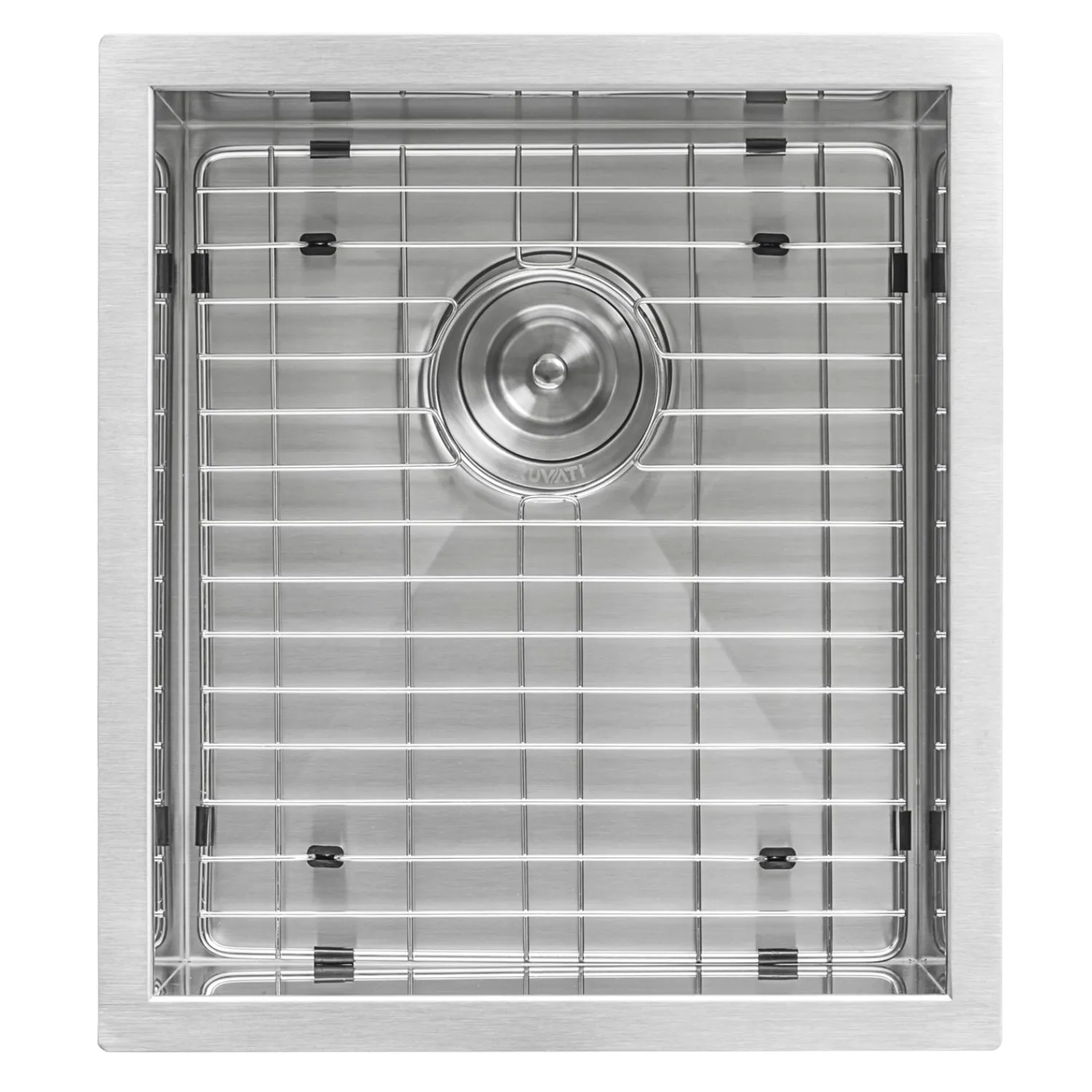 Discount 16" Undermount 16 Gauge Zero Radius Stainless Steel Single Bowl Bar Prep Sink Bar / Prep Sinks
