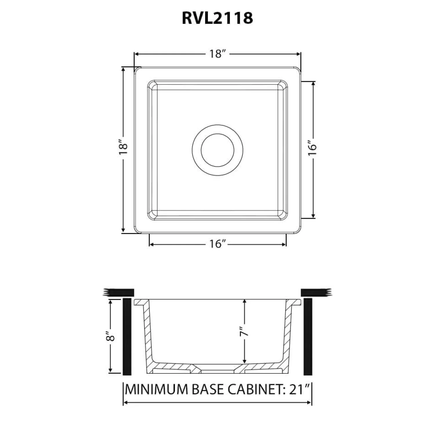 Best 18" White Fireclay Kitchen Prep Sink | Made in Italy Undermount Sinks