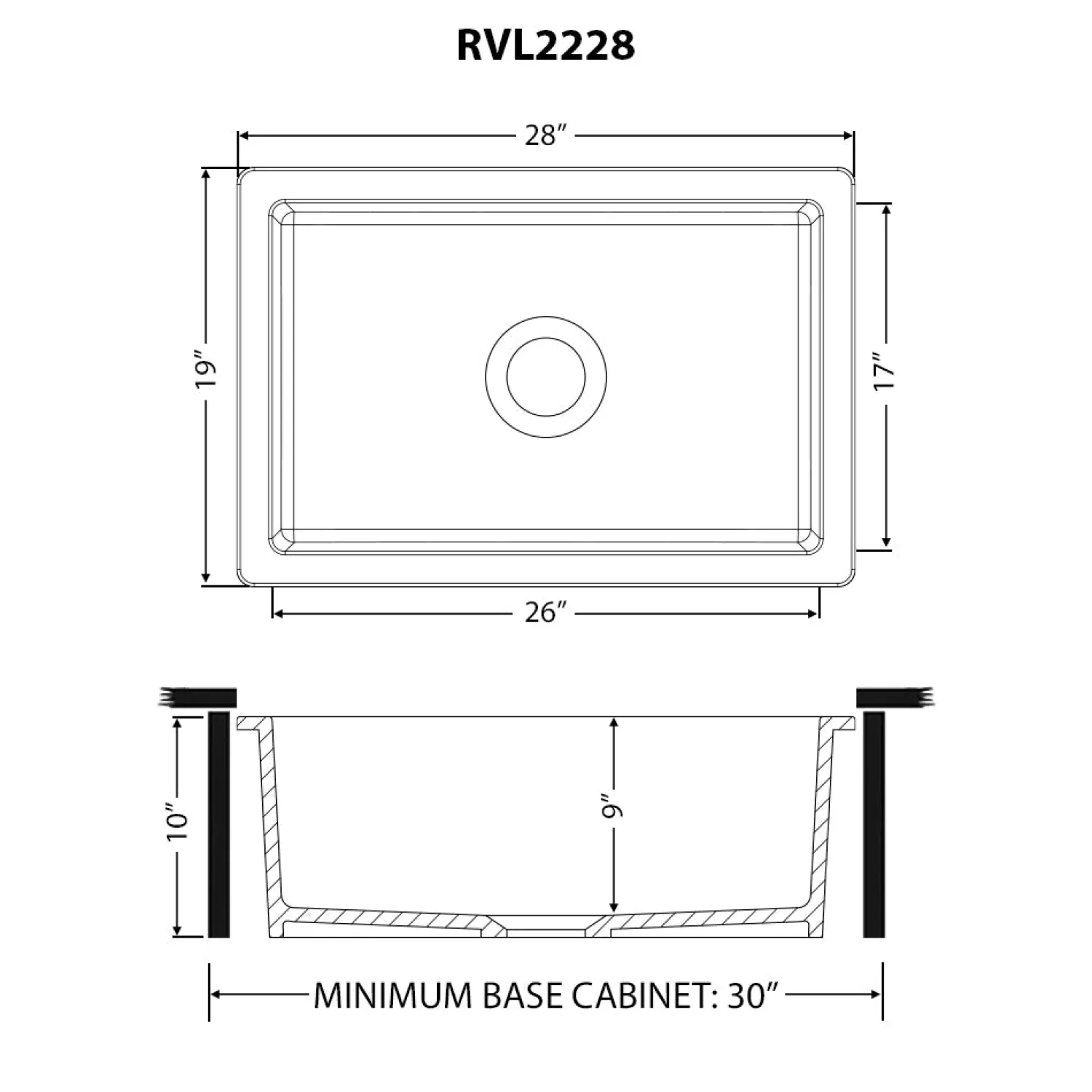 Online 28" White Fireclay Kitchen Sink | Made in Italy Undermount Sinks