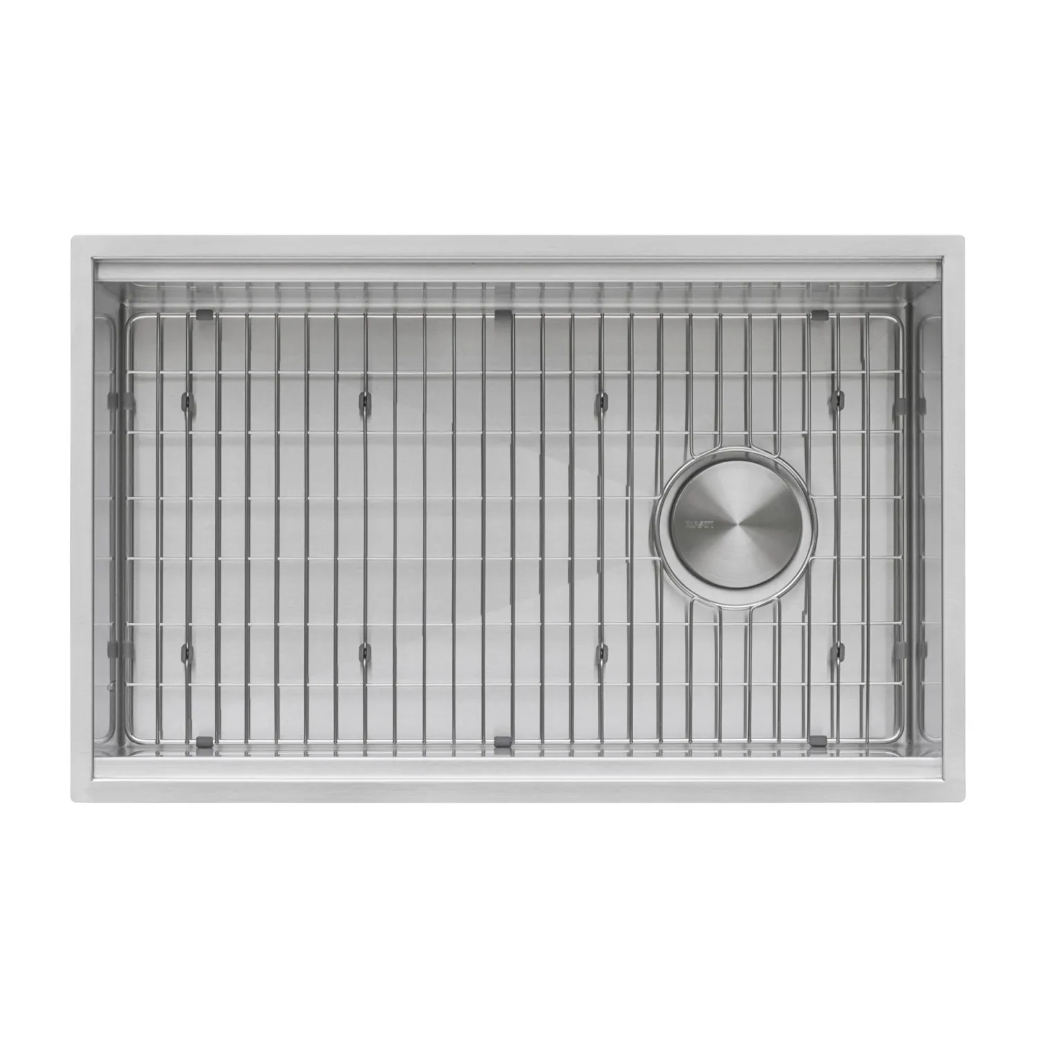 Online 33" Workstation Slope Bottom Offset Drain Undermount 16 Gauge Kitchen Sink Workstation Sinks|Stainless Steel Sinks