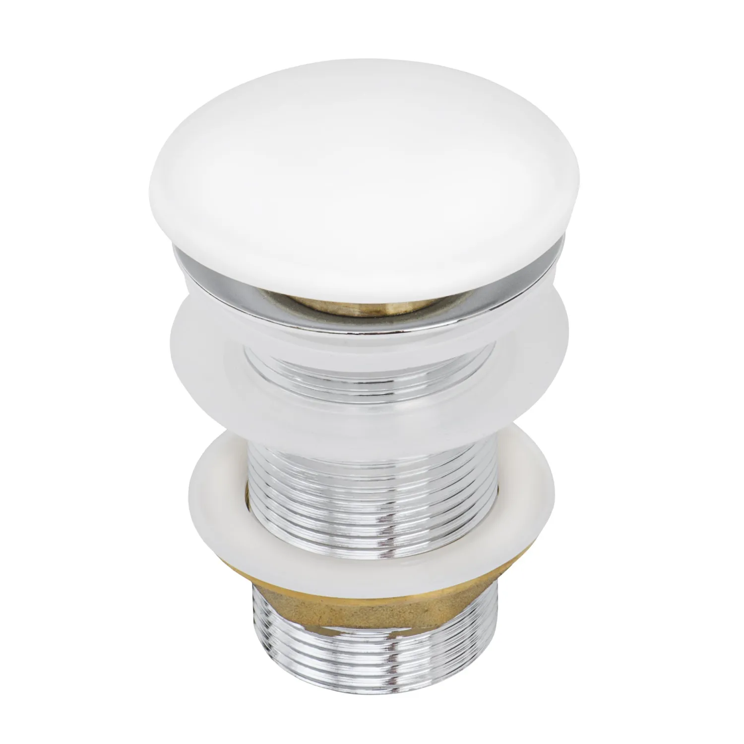 Hot 20" x 16" Bathroom Vessel Sink | White with Gold Above Counter / Vessel Sinks