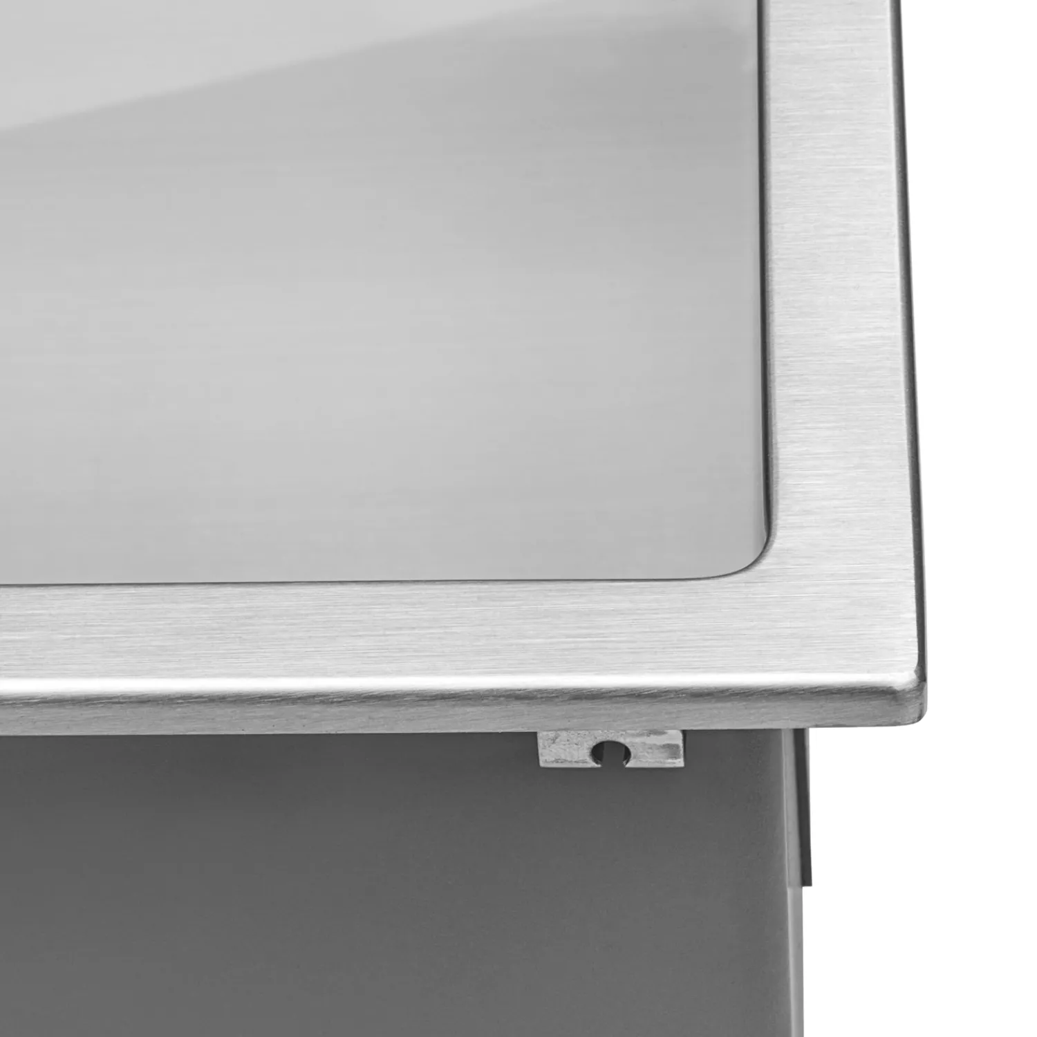 New 33 x 22" Drop-in 50/50 Double Bowl Tight Radius 16 Gauge Topmount Stainless Steel Kitchen Sink Drop-In / Top Mount Sinks|Stainless Steel Sinks