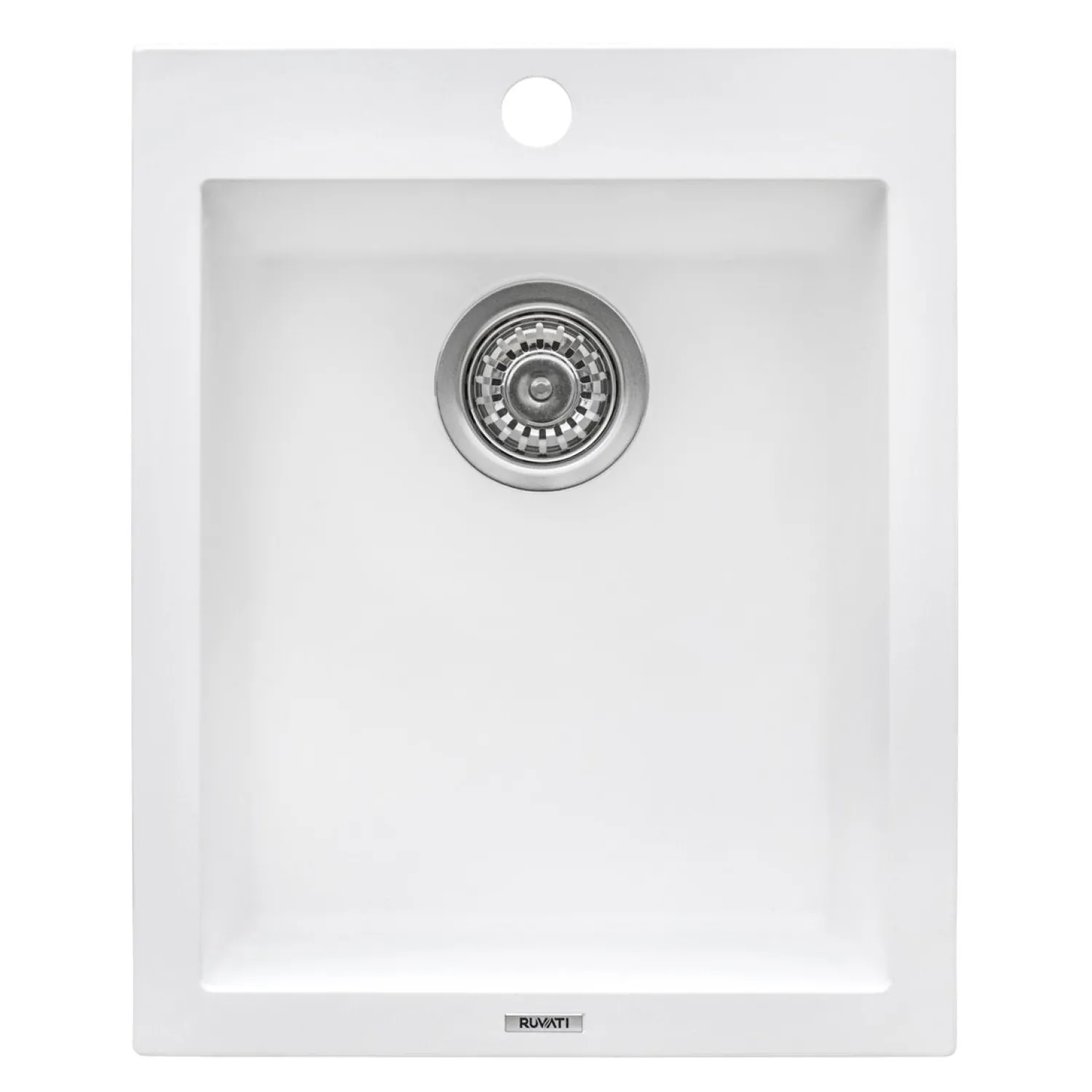 Hot 16 x 20" epiGranite Dual-Mount Granite Composite Single Bowl Kitchen Sink Drop-In / Top Mount Sinks|Sinks For Tight Spaces