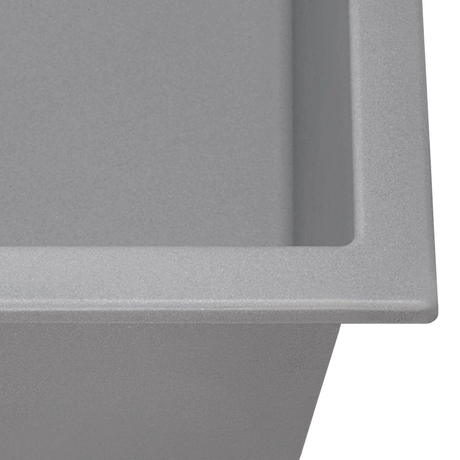 Outlet 34 x 20" epiGranite Dual-Mount Granite Composite Double Bowl Kitchen Sink Drop-In / Top Mount Sinks|Sinks For Tight Spaces
