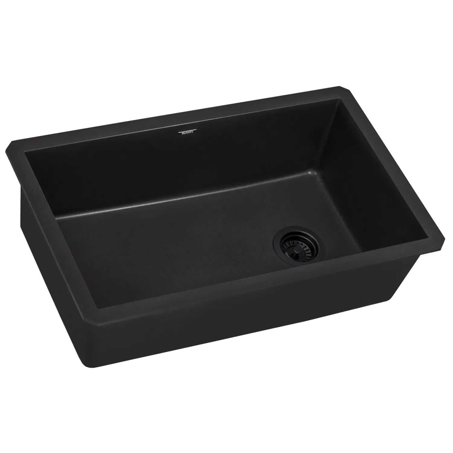31 x 19" epiGranite Undermount Granite Composite Single Bowl Kitchen Sink Single Bowl Sinks|Undermount Sinks