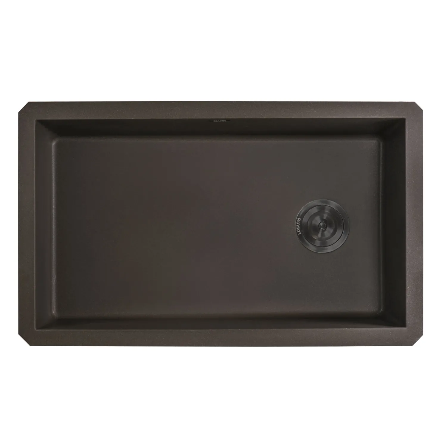 31 x 19" epiGranite Undermount Granite Composite Single Bowl Kitchen Sink Single Bowl Sinks|Undermount Sinks