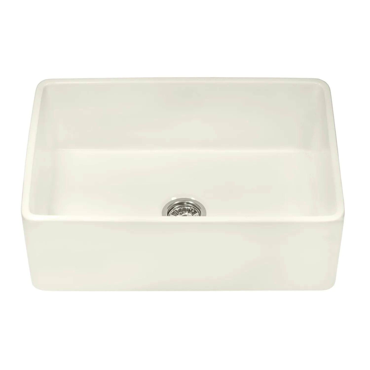 Sale 30 x 20" Fireclay Reversible Farmhouse Apron-Front Kitchen Sink Single Bowl Single Bowl Sinks|Apron Front / Farmhouse Sinks