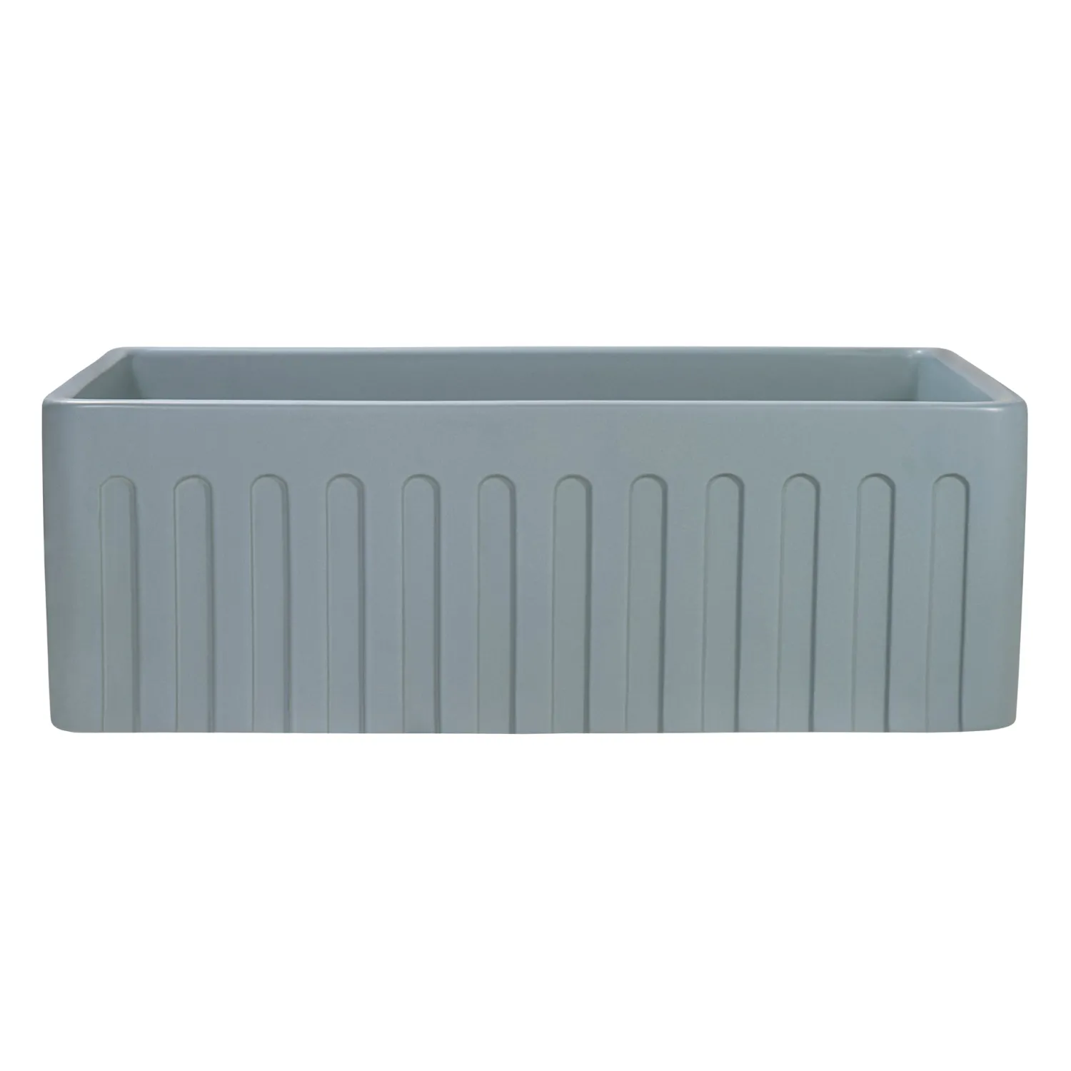 Sale 30 x 20" Fireclay Reversible Farmhouse Apron-Front Kitchen Sink Single Bowl Single Bowl Sinks|Apron Front / Farmhouse Sinks