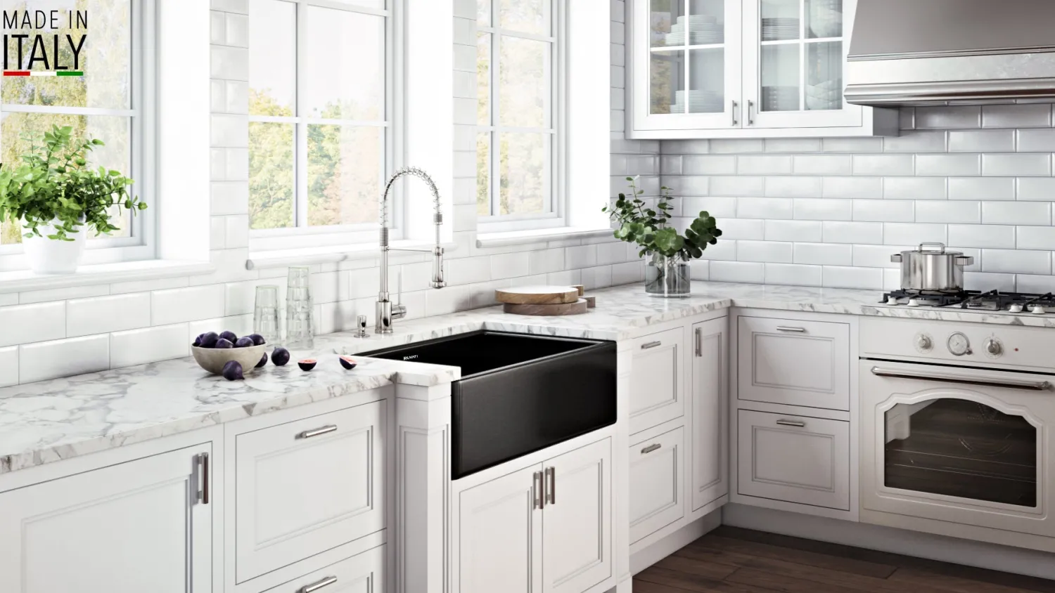 Sale 30 x 20" Fireclay Reversible Farmhouse Apron-Front Kitchen Sink Single Bowl Single Bowl Sinks|Apron Front / Farmhouse Sinks