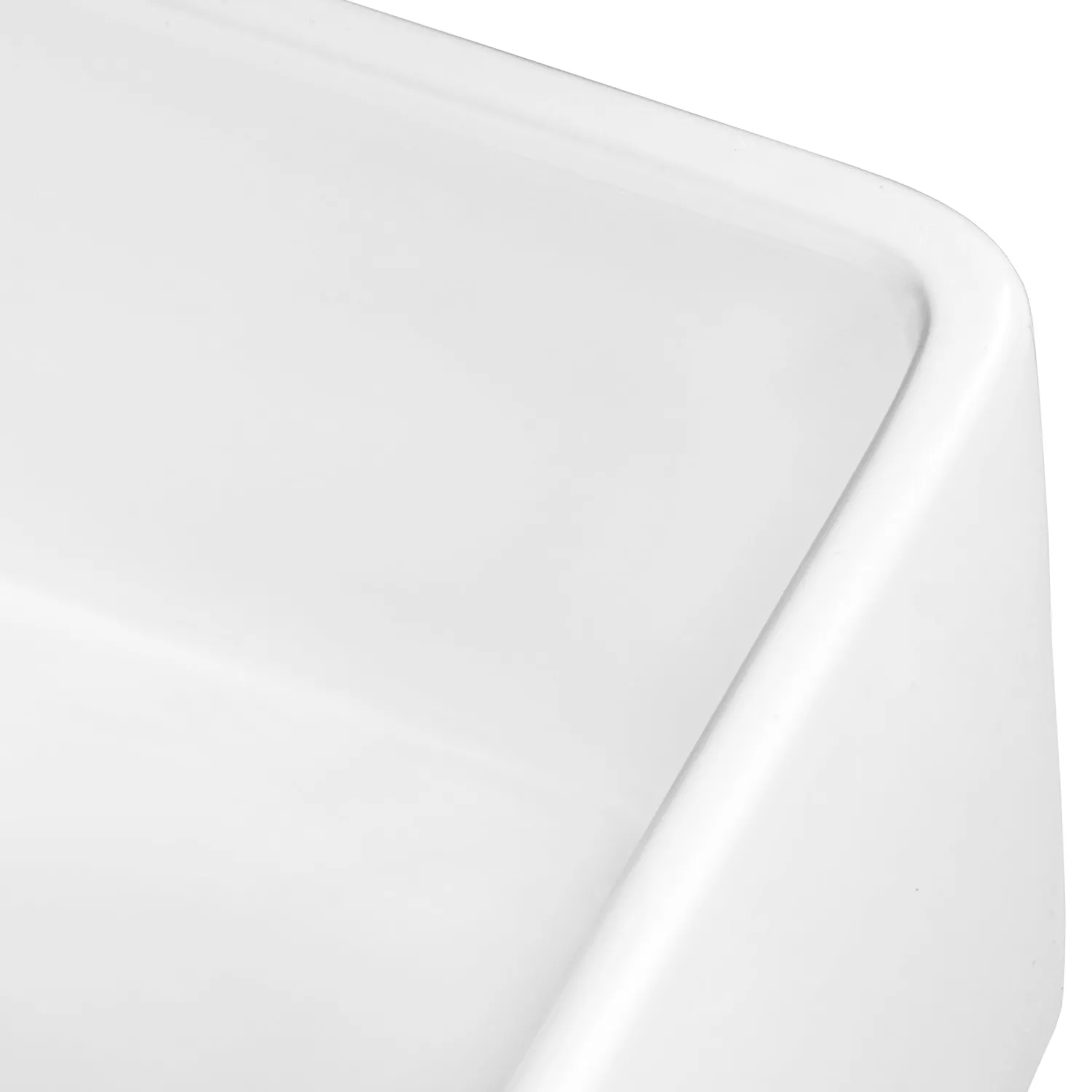Sale 30 x 20" Fireclay Reversible Farmhouse Apron-Front Kitchen Sink Single Bowl Single Bowl Sinks|Apron Front / Farmhouse Sinks