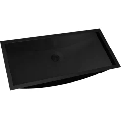 Online 30 x 14" Gunmetal Stainless Steel Undermount Rectangular Bathroom Sink Undermount|Gunmetal, Brass, & Gold