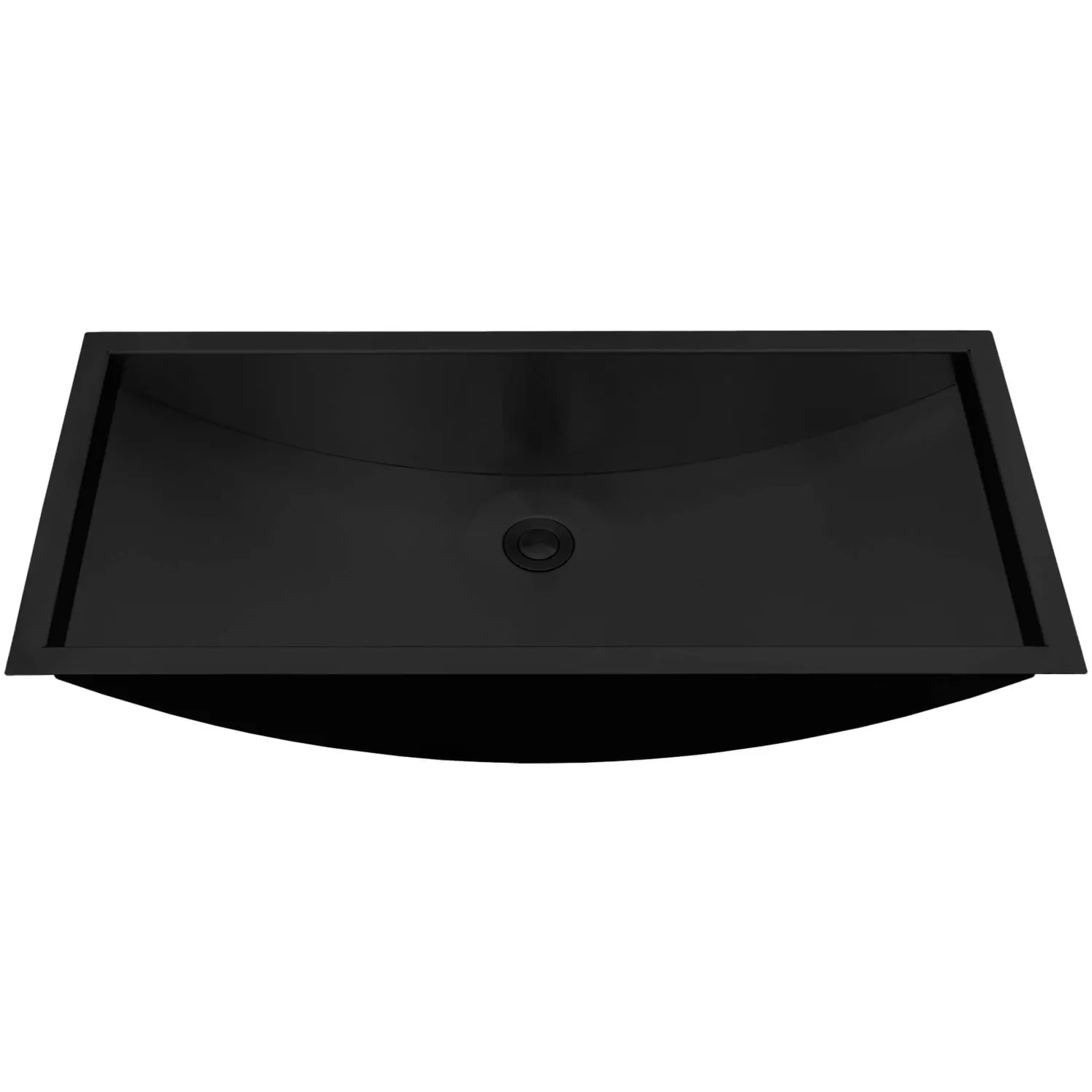Online 30 x 14" Gunmetal Stainless Steel Undermount Rectangular Bathroom Sink Undermount|Gunmetal, Brass, & Gold