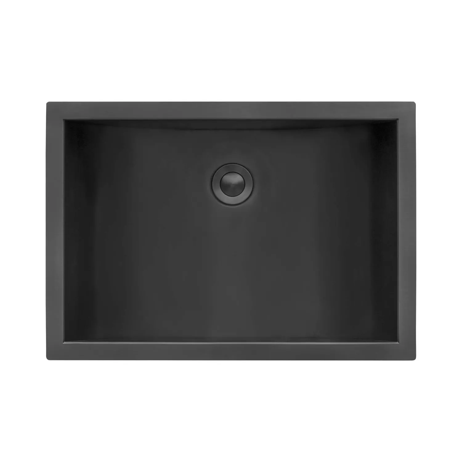 Hot 16 x 13" Gunmetal Undermount Bathroom Sink Stainless Steel Gunmetal, Brass, & Gold
