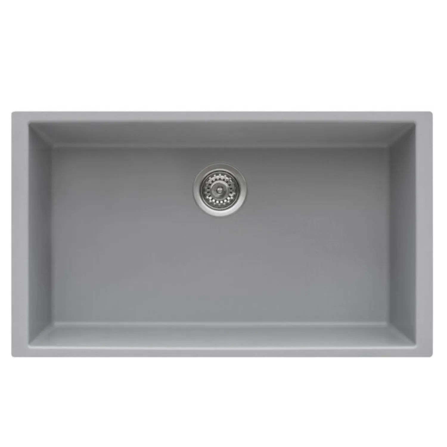 Best 30 x 18 inch Granite Composite Undermount Single Bowl Kitchen Sink RVG2030 Single Bowl Sinks|Undermount Sinks