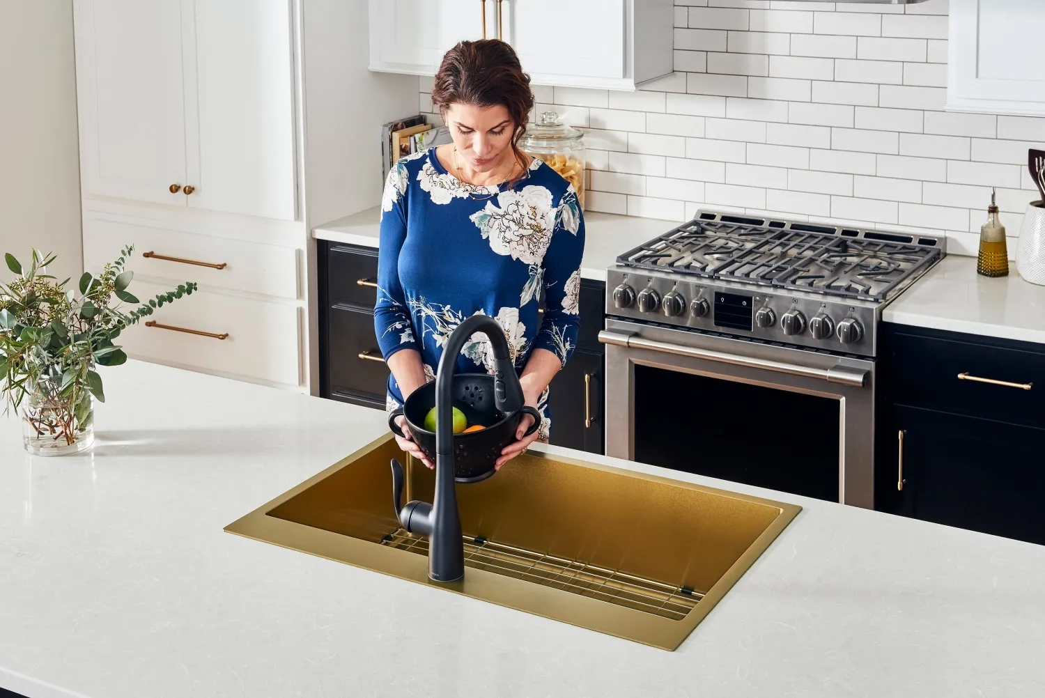 New 33" x 22" Matte Gold Stainless Steel Topmount Single Bowl Kitchen Sink Drop-In / Top Mount Sinks|Stainless Steel Sinks