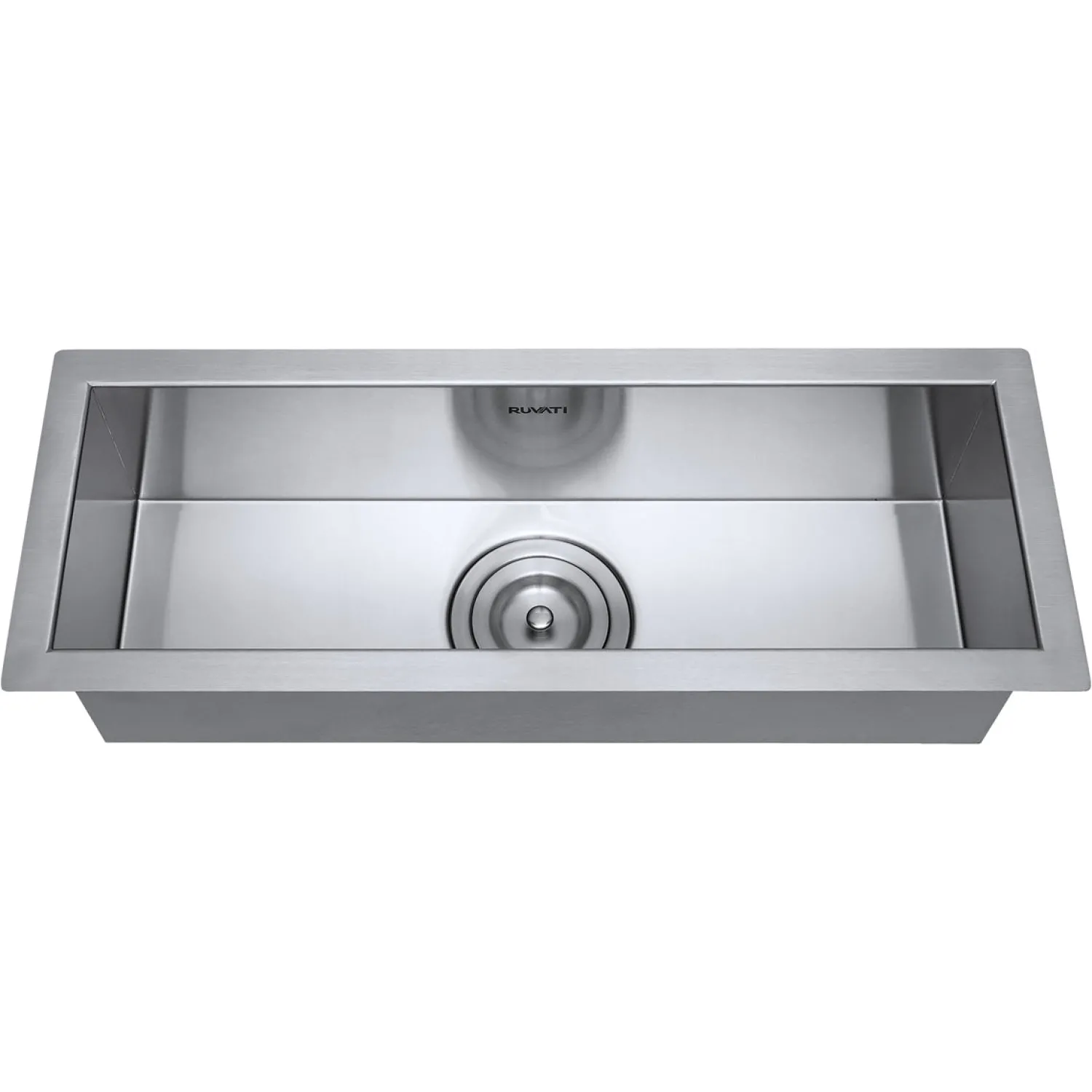 Online 23" x 8" Narrow Trough Undermount 16 Gauge Stainless Steel Single Bowl Bar Prep Sink Sinks For Tight Spaces|Bar / Prep Sinks
