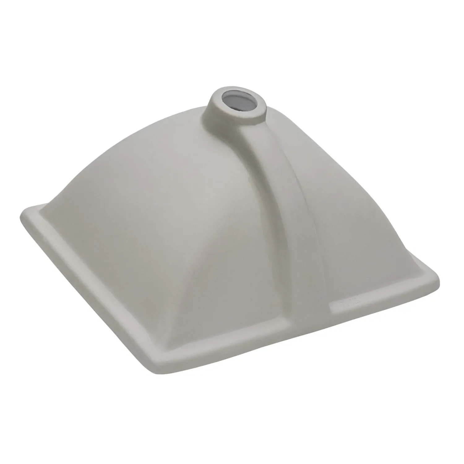 Clearance 17" x 12" Rectangular Undermount Bathroom Sink in White Undermount