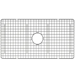 Sale 30" x 17" Stainless Steel Bottom Grid for RVL2300WH Fireclay Kitchen Sink Bottom Grids