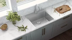 Best 23" x 20" Topmount 16 Gauge Stainless Steel Kitchen Sink Drop-In / Top Mount Sinks|Stainless Steel Sinks