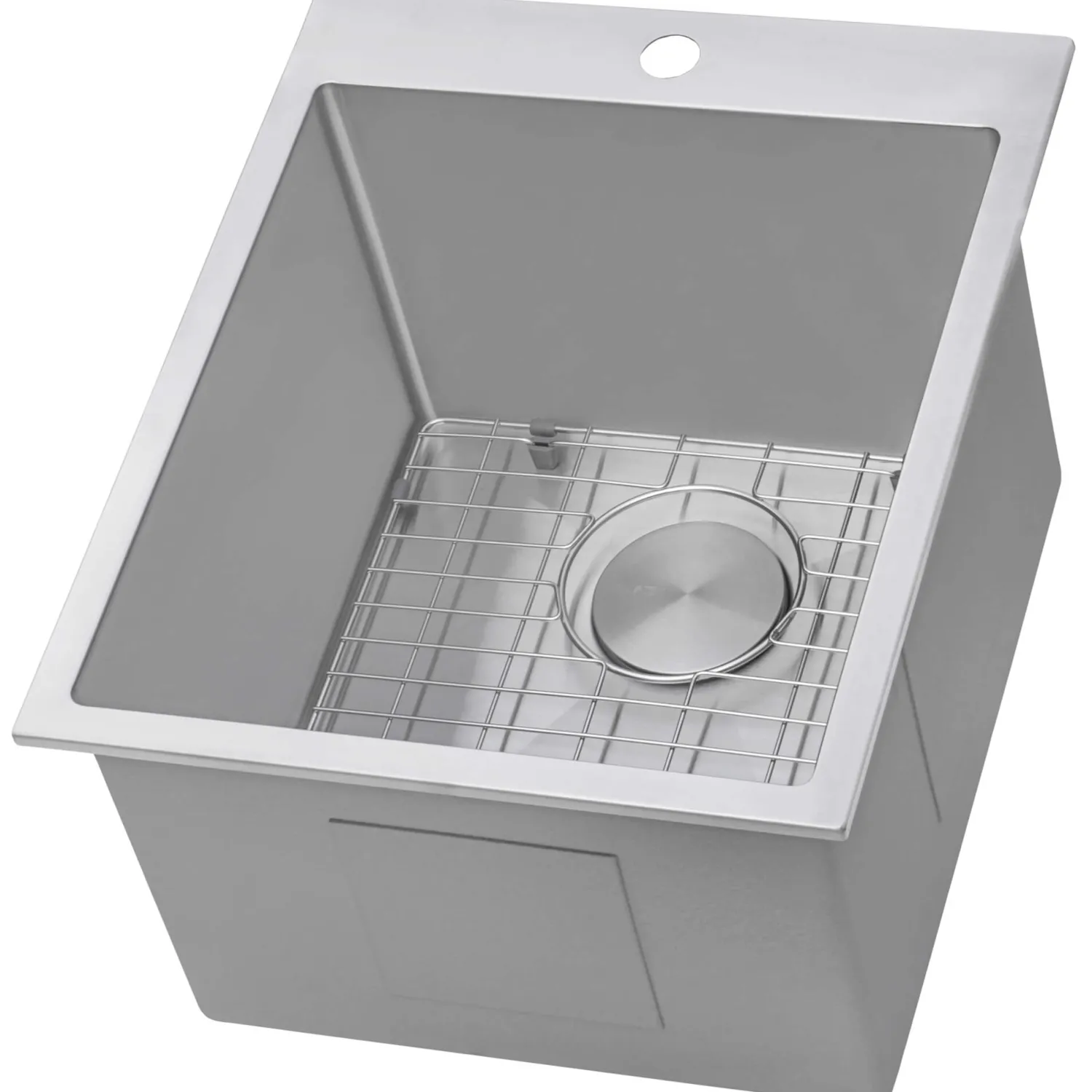 Online 18" x 22" Topmount Laundry Utility Sink | 12" Deep Drop-In / Top Mount Sinks|Stainless Steel Sinks