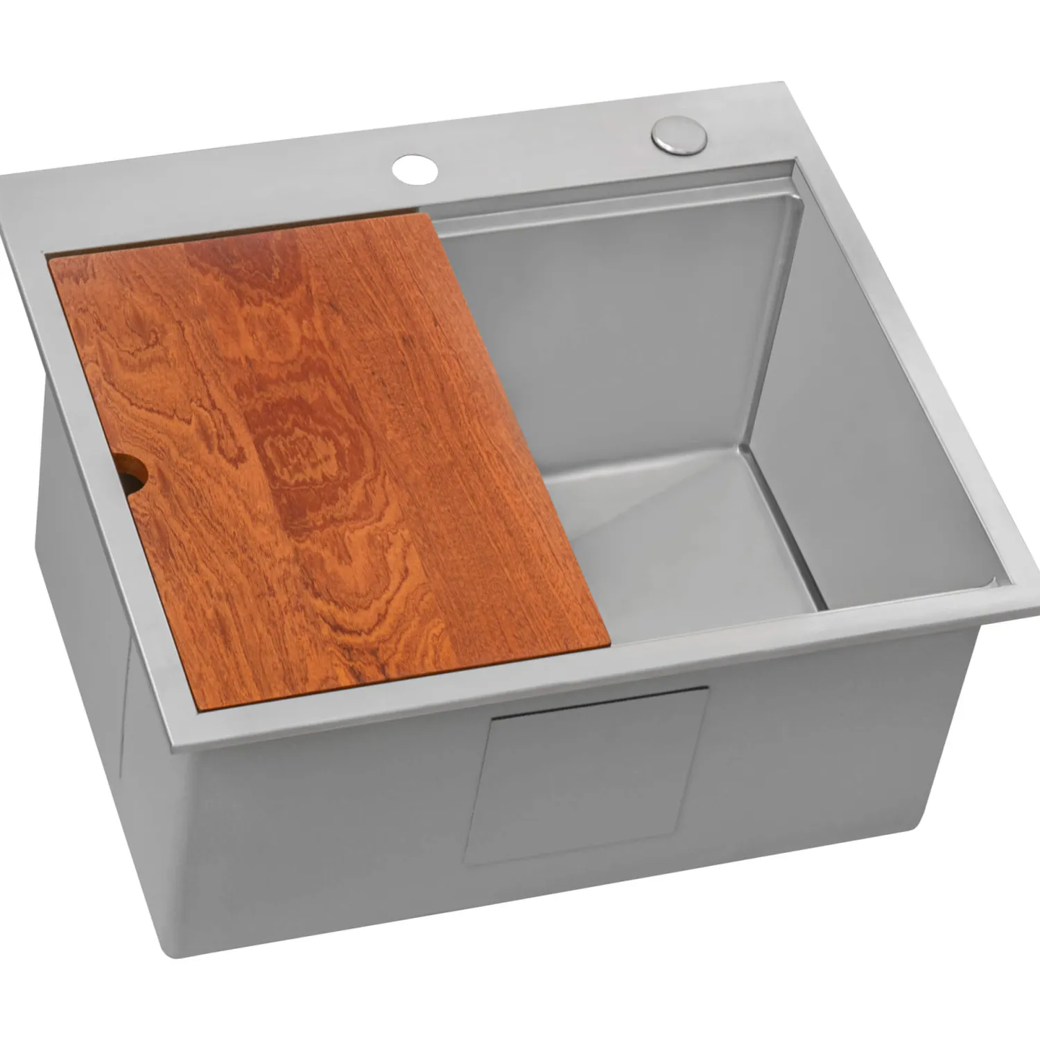 21" x 20" Topmount Laundry Utility Workstation Sink | 12" Deep Drop-In / Top Mount Sinks|Sinks For Tight Spaces