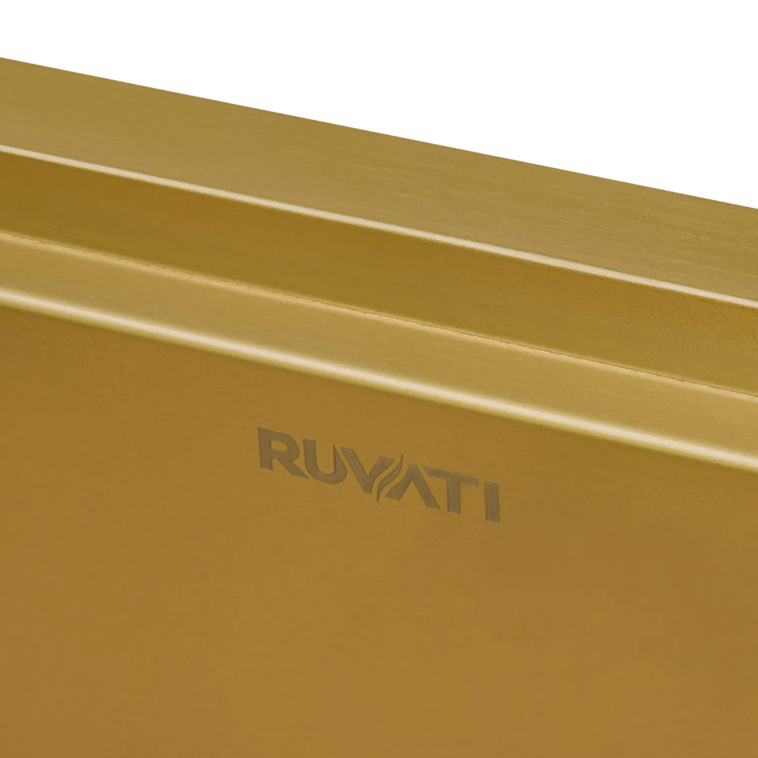 15" x 20" Topmount Matte Gold Stainless Steel Workstation Bar Sink Gunmetal, Brass, & Gold|Sinks For Tight Spaces