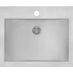 Sale 21" x 17" Topmount Stainless Steel Bathroom Sink Stainless Steel Sinks|Drop-In / Top Mount Sinks