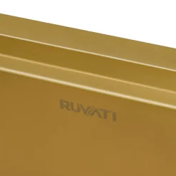 Online 33" x 22" Topmount Workstation Matte Gold Stainless Kitchen Sink Drop-In / Top Mount Sinks|Single Bowl Sinks