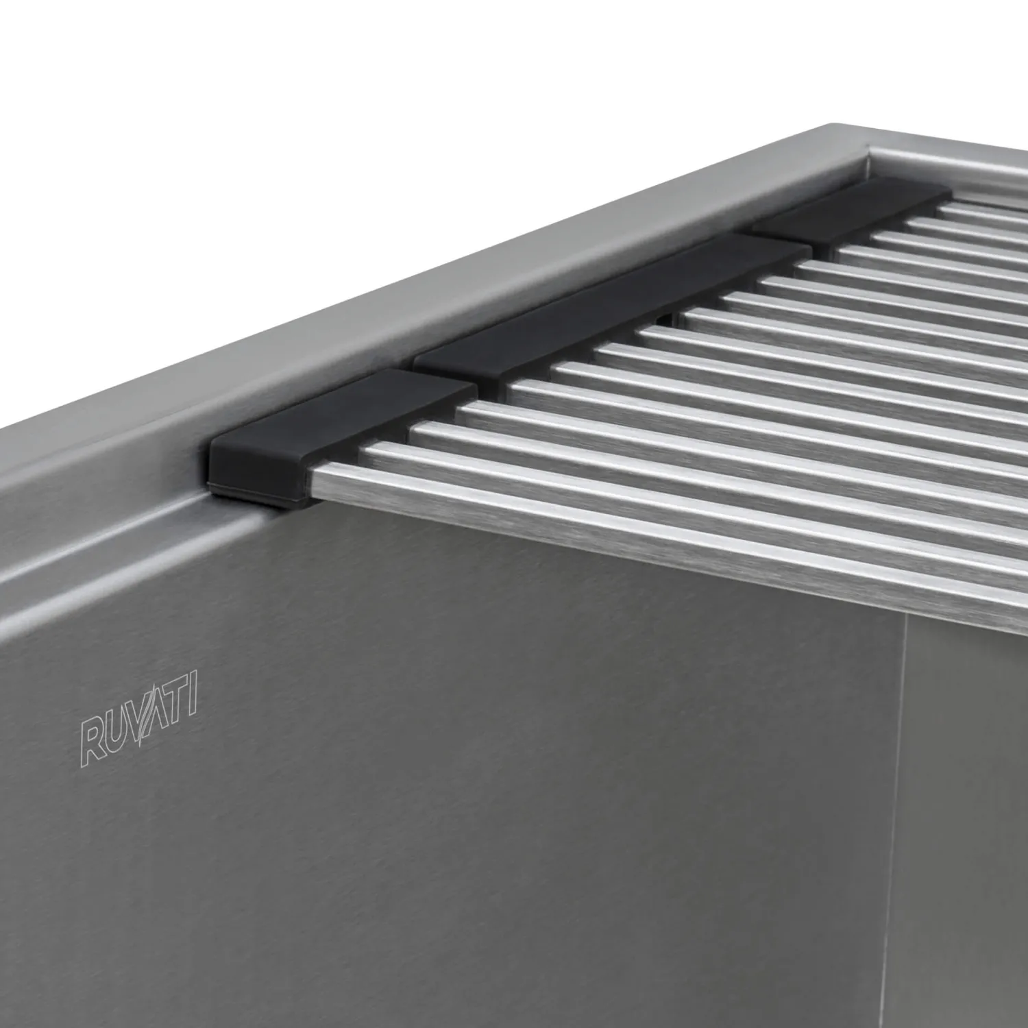 Best 23" x 20" Topmount Workstation Kitchen Sink Drop-In / Top Mount Sinks|Sinks For Tight Spaces
