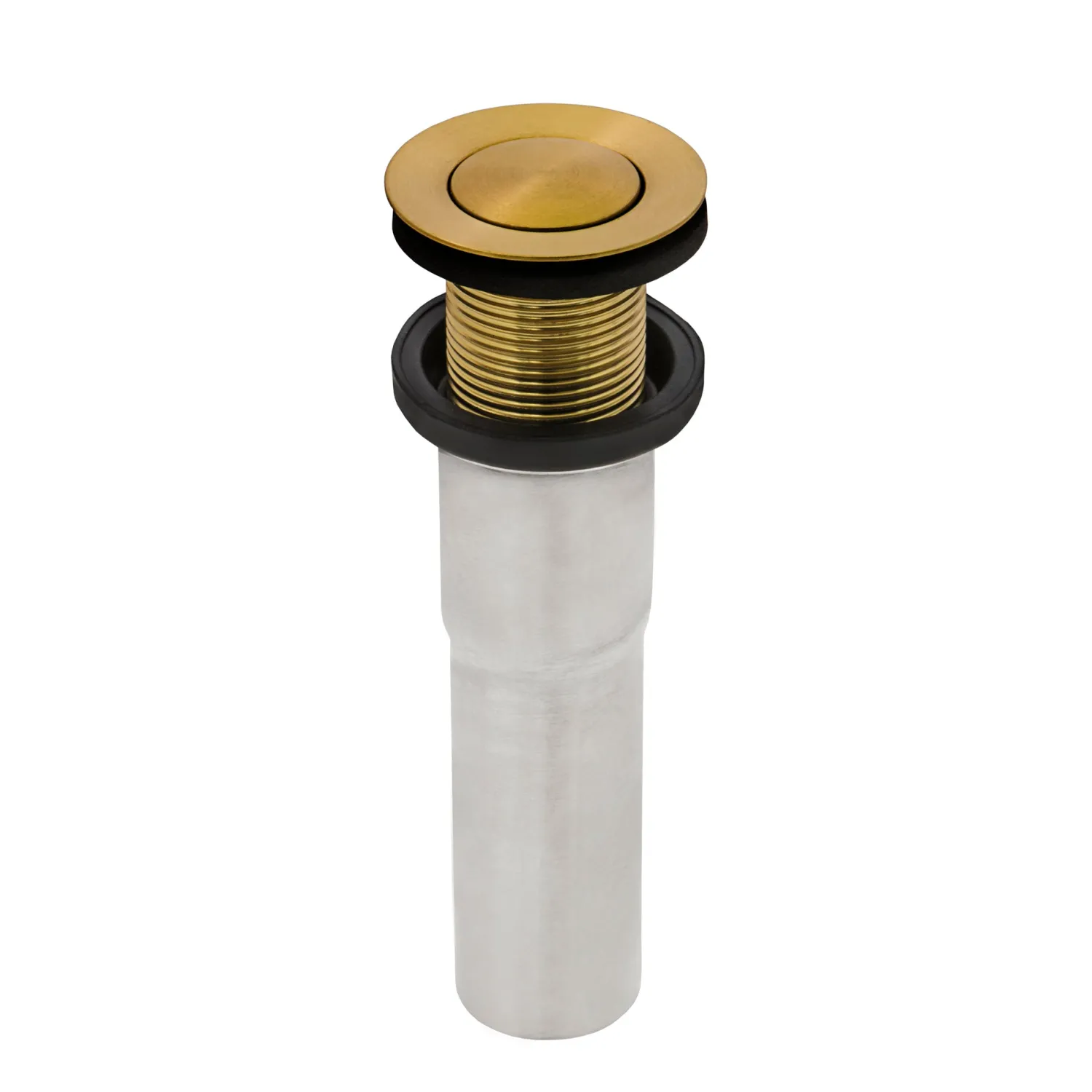 New 18" x 13" Undermount Brushed Gold Rectangular Stainless Steel Bathroom Sink Undermount|Gunmetal, Brass, & Gold