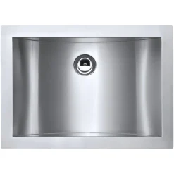 New 18" x 13" Undermount Brushed Stainless Steel Rectangular Bathroom Sink Undermount|Stainless Steel Sinks