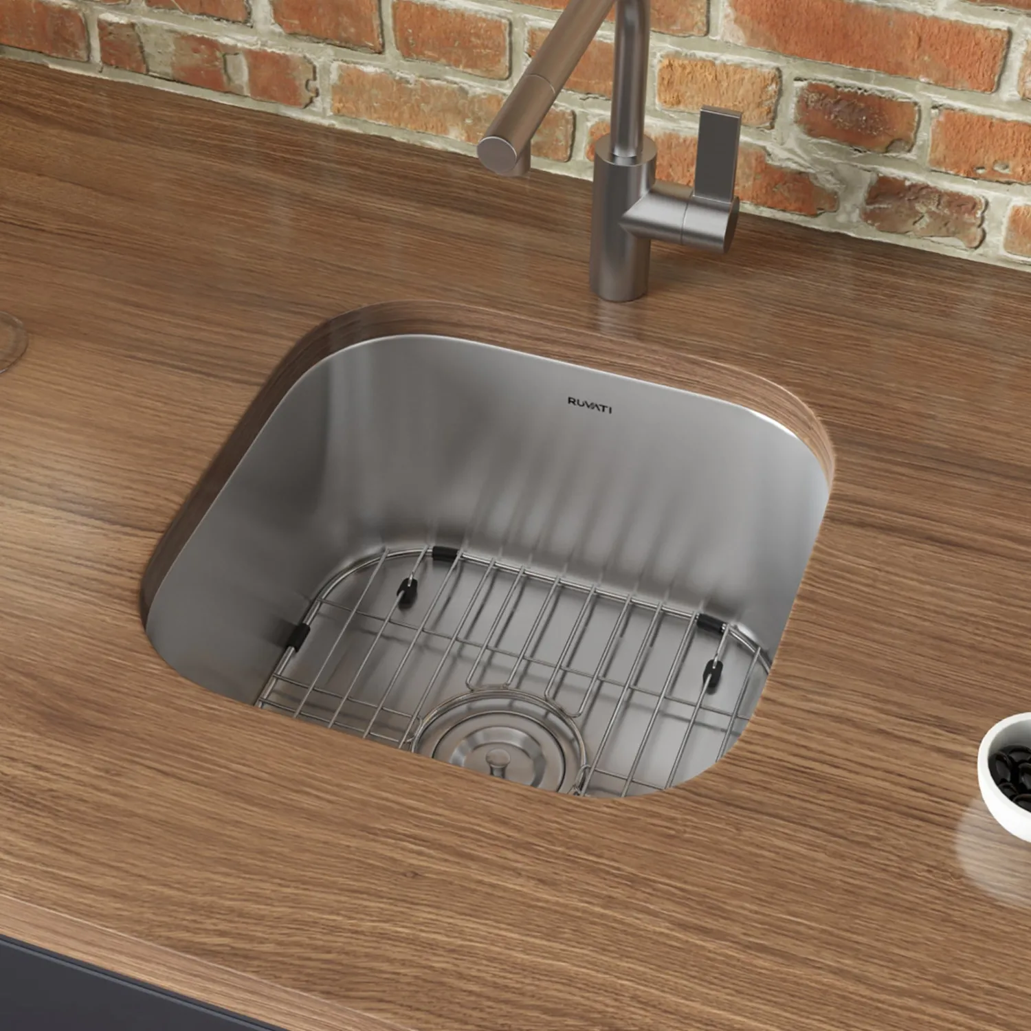 Best 13 x 15" Undermount 16 Gauge Stainless Steel Bar Prep Sink Sinks For Tight Spaces|Bar / Prep Sinks